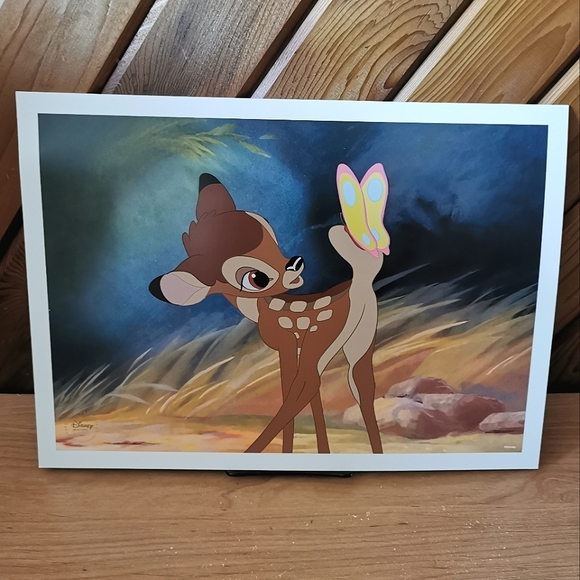 Walt Disney Bambi Lithograph Prints in Folder - Picture 5 of 9